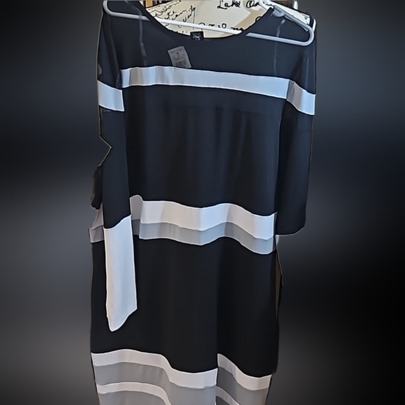 ASHLEY STEWART maxi dress NWT 26W - Picture 13 of 16